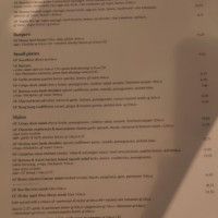 Cosy Club Worcester menu
