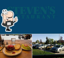 Steven's Bar-BQ Restaurant food