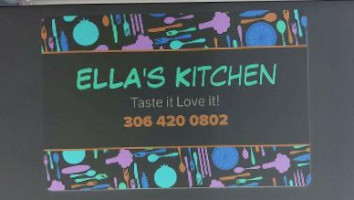 Ella's Kitchen menu