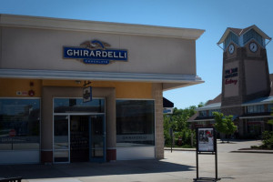Ghirardelli Chocolate Outlet inside