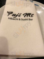 Fuji Mt Japanese Restaurent menu