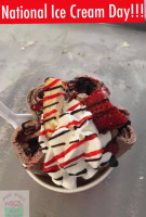 Sweet Swirls Rolled Ice Cream food
