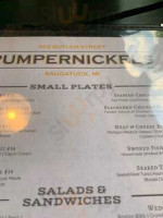 Pumpernickels menu