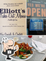 Elliott's Restaurant food