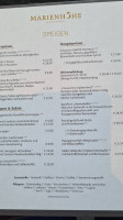 Marienhöhe Norderney menu