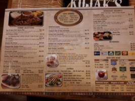 Kojak's House Of Ribs menu