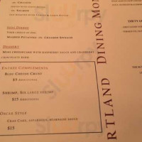 Ruth's Chris Steak House - Portland menu