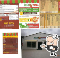 Allo Pizza outside