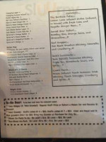 Stokes Grill menu