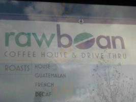 Rawbean Coffee House And Drive-thru outside