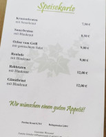 Schelter menu
