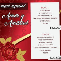 San Alejo Picnic menu