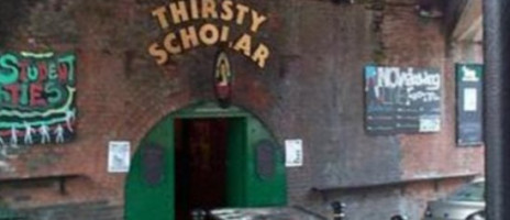 The Thirsty Scholar inside