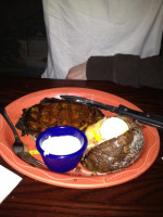 The All American Steakhouse food