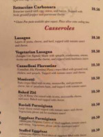 Casa Carbone Italiano menu