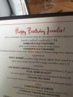Ruth's Chris Steak House - Beverly Hills menu