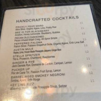 San Jac Saloon menu