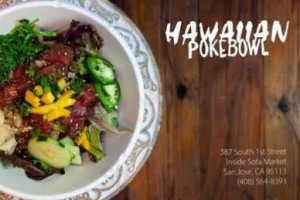 Hawaiian Poke Bowl food