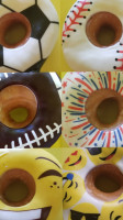 Rainbow Donuts food
