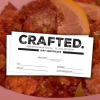Crafted. food