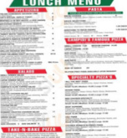 Campisi's Restaurants Fort Worth menu