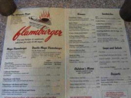 FLAMEBURGER menu
