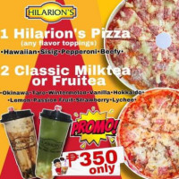 Hilarion's Milktea Shop food