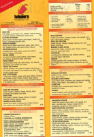 Habanero menu