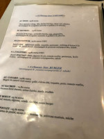 Bistrot Des Tours menu