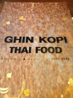 Ghin Kopi Thai Food food