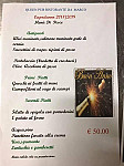 Queen Pizzeria Birreria Music Pub Da Marco menu