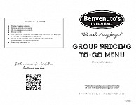 Benvenuto's Italian Grill inside