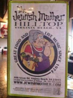 Jewish Mother Hilltop menu