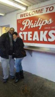 Sq Philip's Steaks food