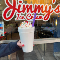 Jimmy's Ice Cream menu