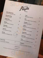 Flight Wine Bar menu