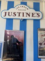 Justine's Ice Cream Parlor food