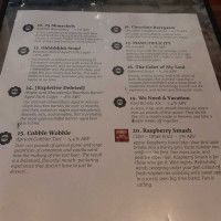 Midwest Ale Works menu