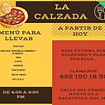 La Calzada Cenaduria menu