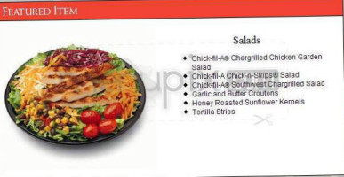 Chick-fil-a menu