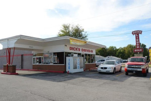 Dick's Drive In And Bbq food