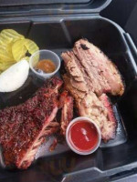 Derek Allan's Texas Barbecue food