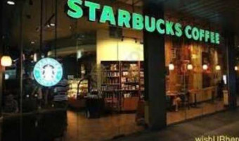 Starbucks inside