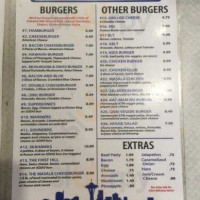 206 Burger Company menu