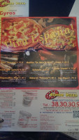 Centro Pizza menu