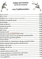 La Guérande Charner menu