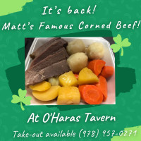 O'hara's Tavern food