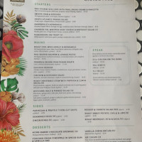 Browns -  Windsor menu