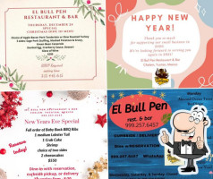 El Bull Pen Restaurant Bar Chelem menu