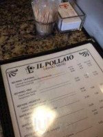 Il Pollaio menu